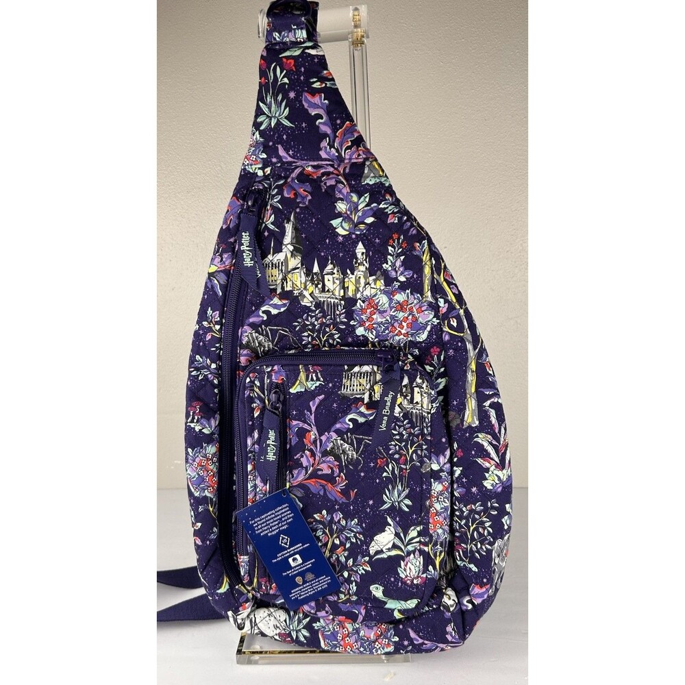 Vera Bradley Harry Potter Sling Backpack Forbidden Forest NWT universal wizard